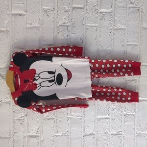 Hanna Andersson Disney Minnie Mouse Long John pajamas